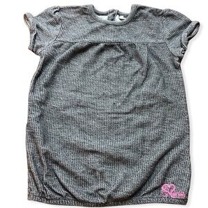 🎉3 For 15$🎉Mexx Baby Gray Tunic Dress Size 24-30 Months